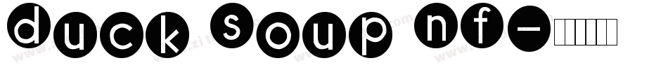 Duck Soup NF字体转换